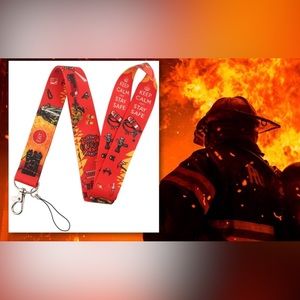 $1 Fire lanyard. New. $1 WITH ANY $10 ORDER OR MORE